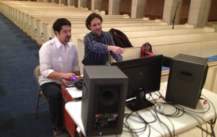 Sean and Recording Engineer, Jason Ringelstetter